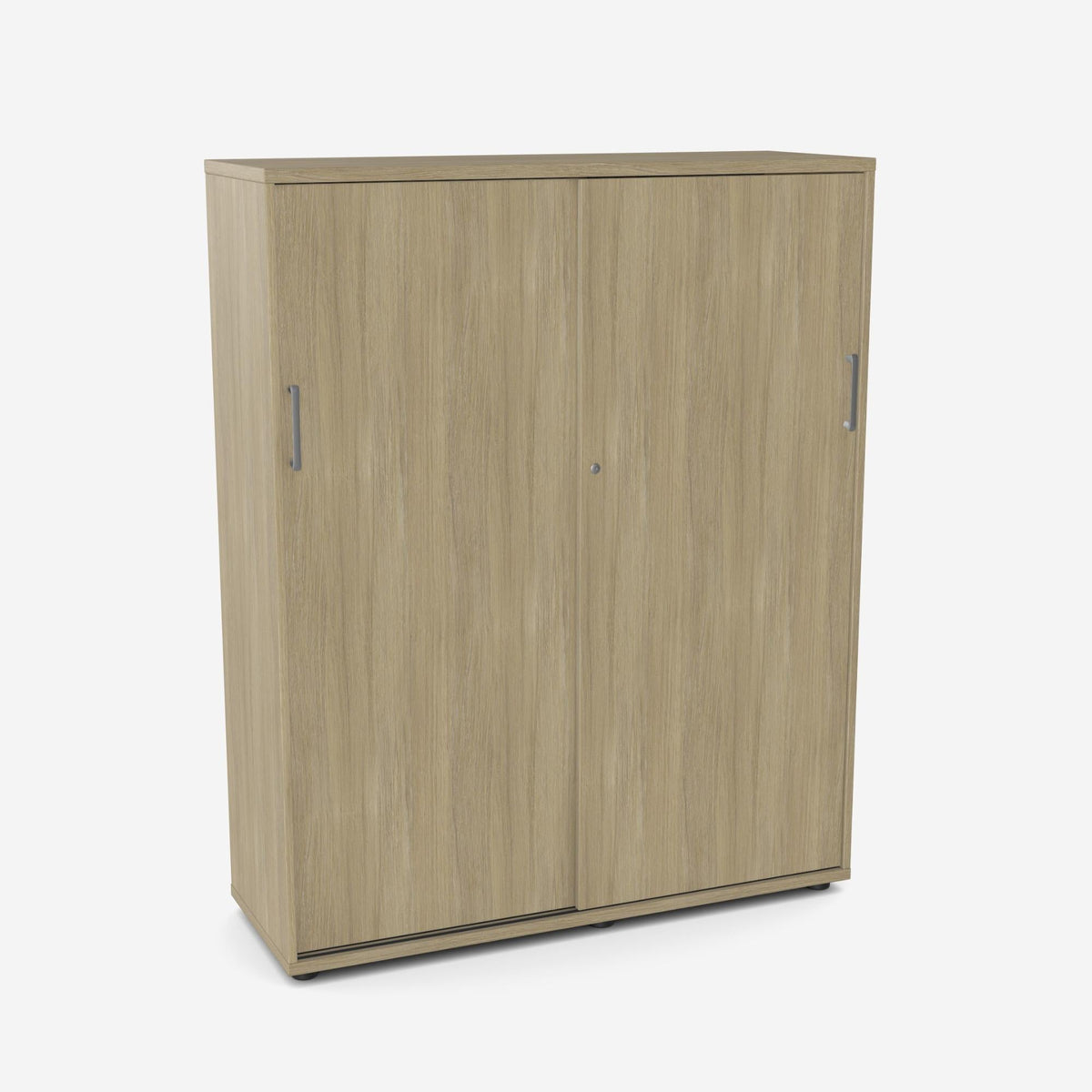 Biuro spinta NUWO su stumdomomis durimis, 4 lentynos, 1500x1200x420 mm, konfigūruojama
