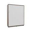 Biroja skapis NUWO ar rullo durvīm, 4 plaukti, 1500x1200x420 mm, konfigurējams - Ergostock.lv
