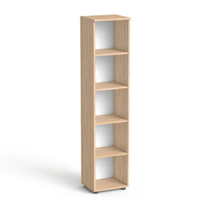 Biuro spintų komplektas Flexx Amber Oak, trys spintos, bendras plotis 200 cm, Amber Oak