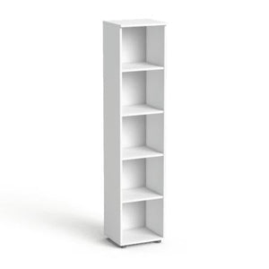 Biuro spintų komplektas Flexx White, trys spintos, bendras plotis 200 cm, baltas