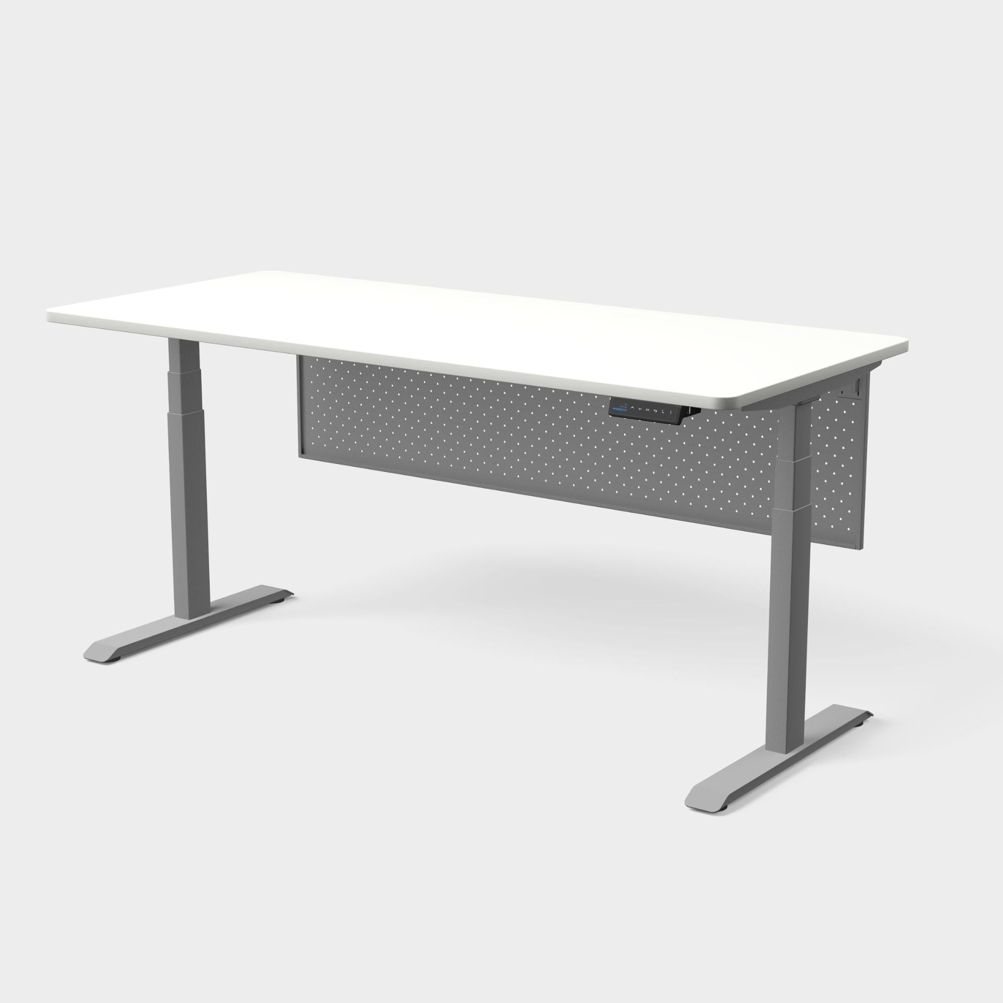 Darbo vietos komplektas PRESTIGE LINE 180 x 80 cm, + dengiamasis skydas