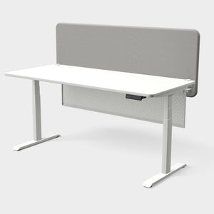 Darbo vietos komplektas PRESTIGE LINE 180 x 80 cm, + TYSTIQ stalo pertvara + dengiamoji plokštė
