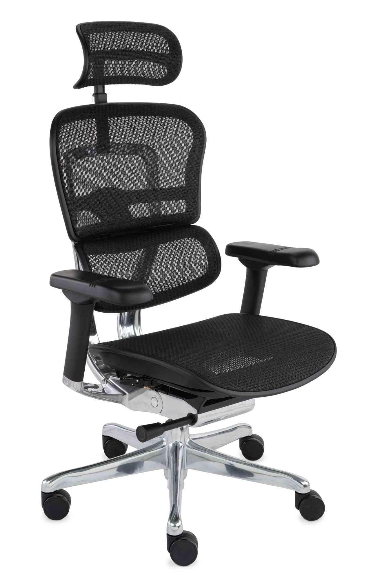Darbo vietos komplektas UNICO BLACK Ergohuman ELITE