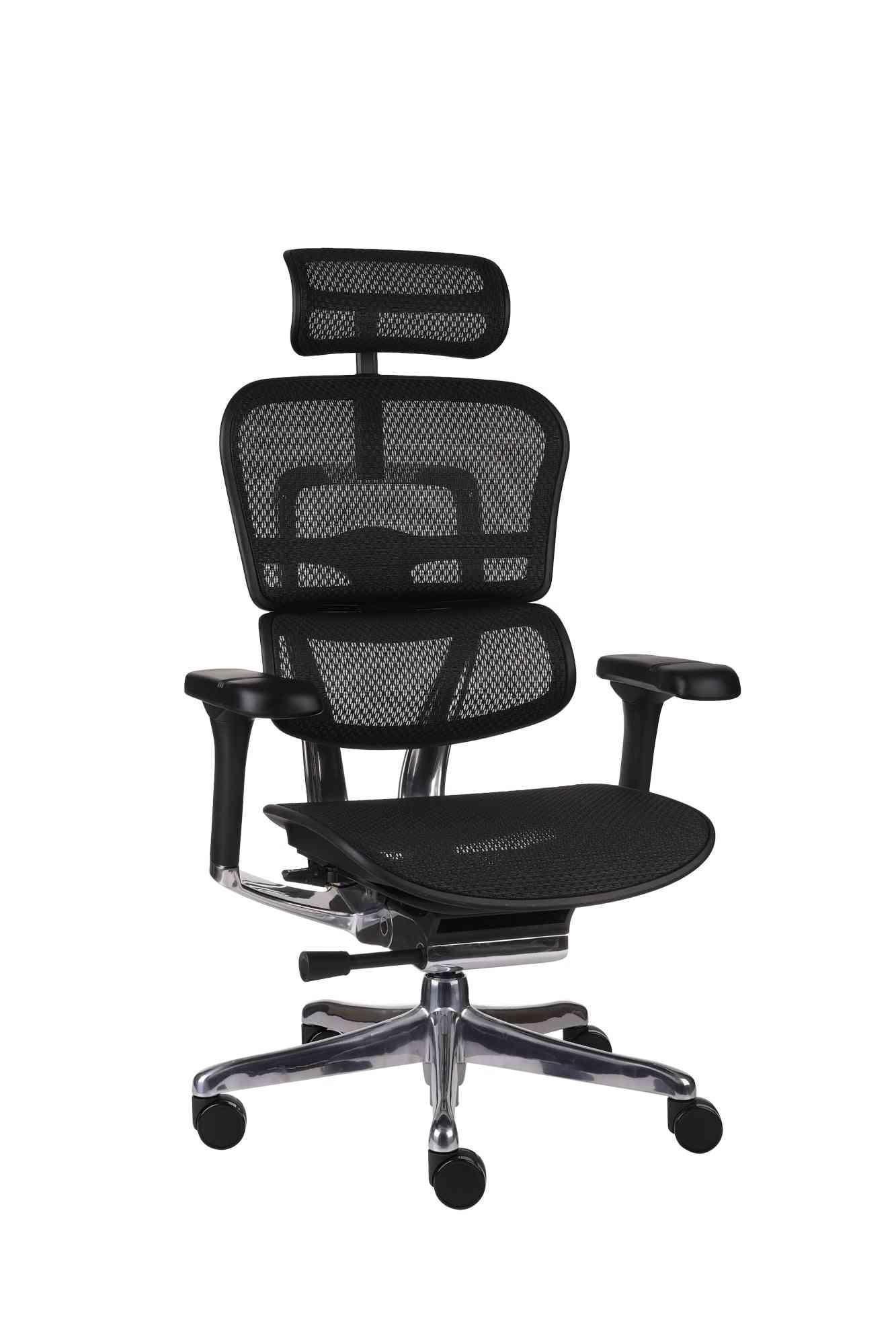 Darbo vietos komplektas UNICO BLACK Ergohuman ELITE