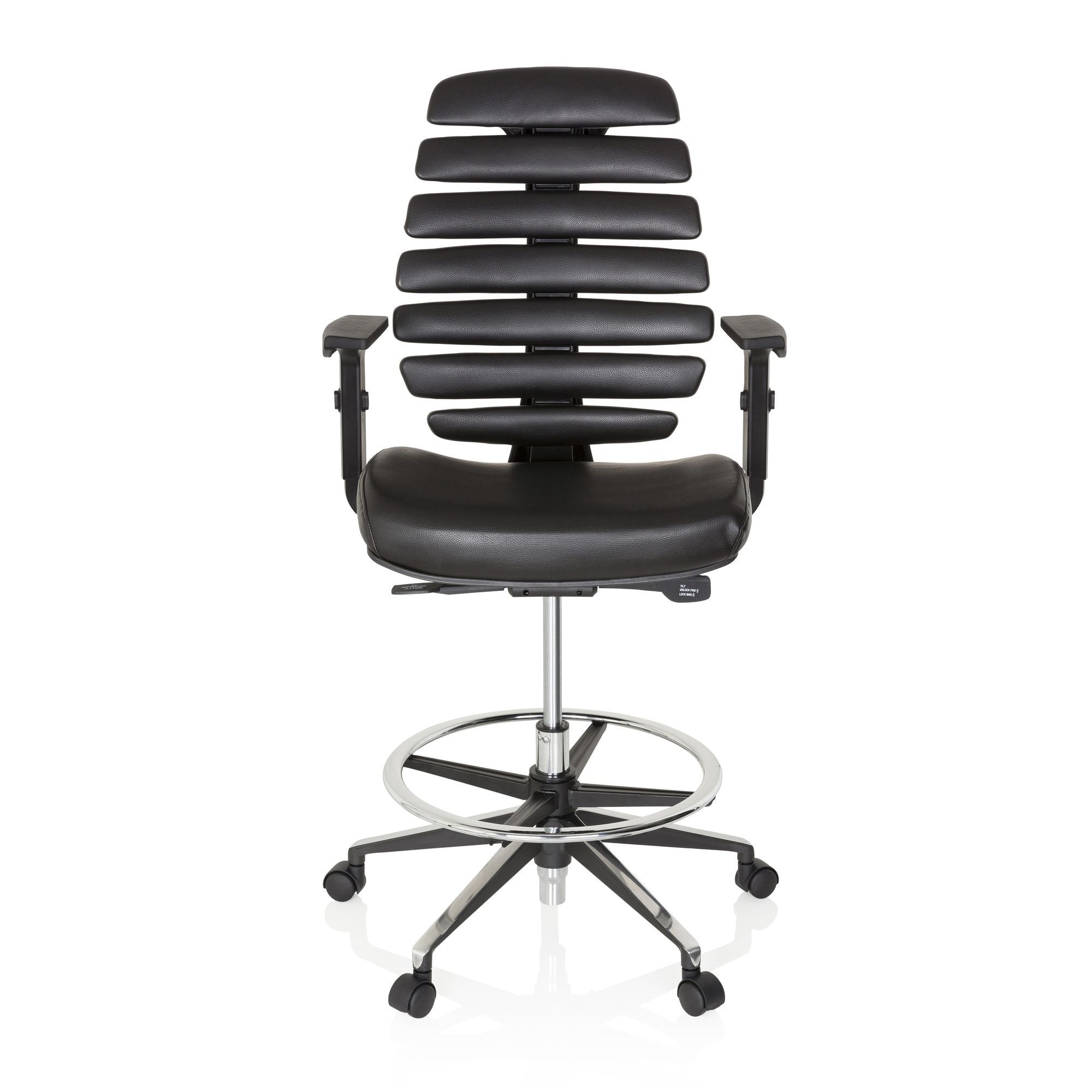 Dirbtuvių kėdė ERGO LINE II WORK Leather