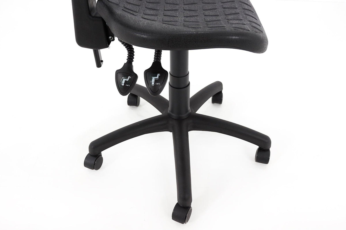 Dirbtuvių kėdė LAB Black