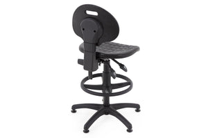 Dirbtuvių kėdė LAB RB Black