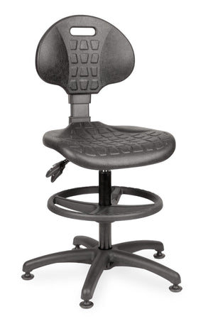 Dirbtuvių kėdė LAB RB Black