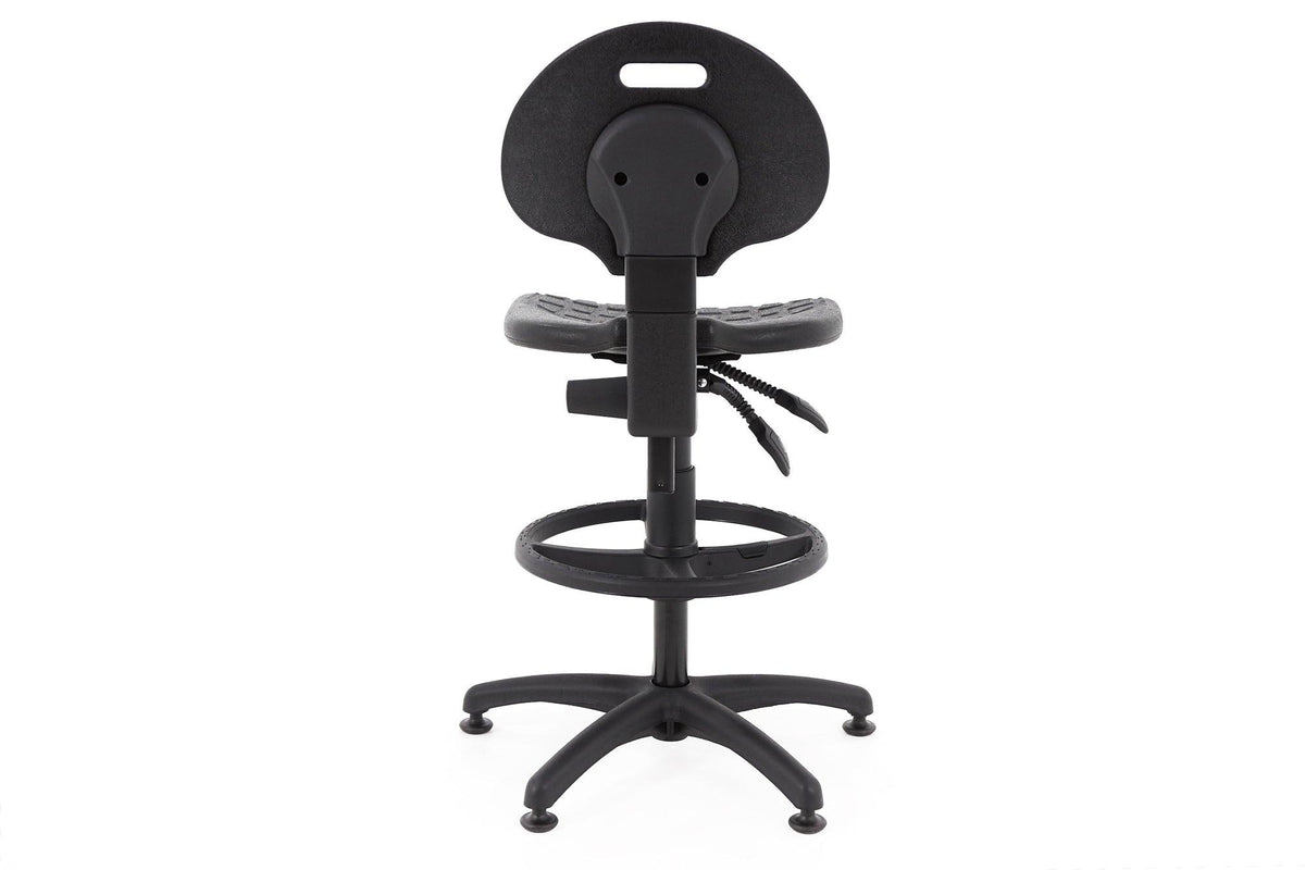 Dirbtuvių kėdė LAB RB Black