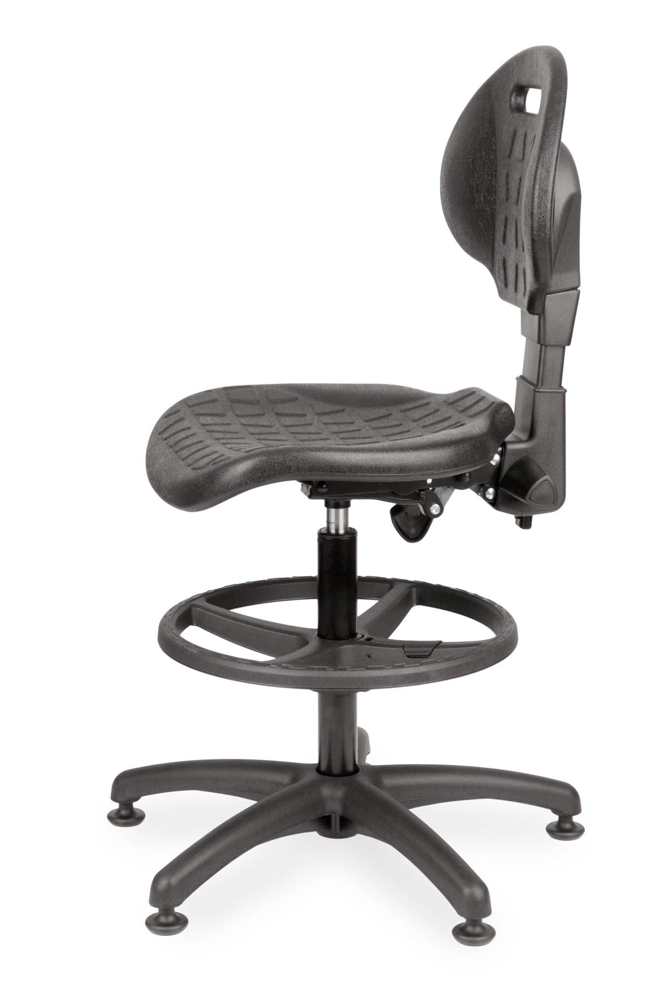 Dirbtuvių kėdė LAB RB Black