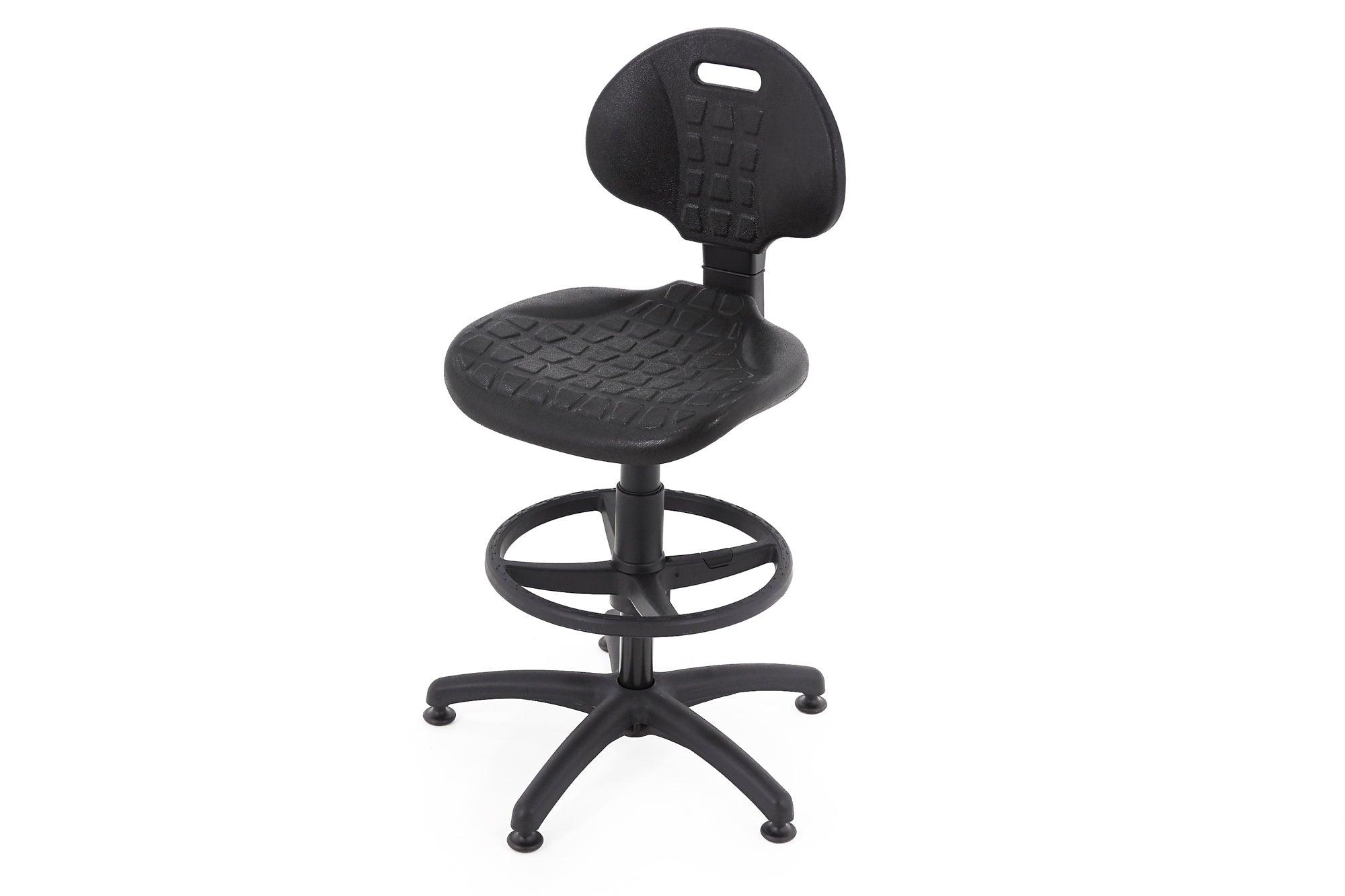 Dirbtuvių kėdė LAB RB Black