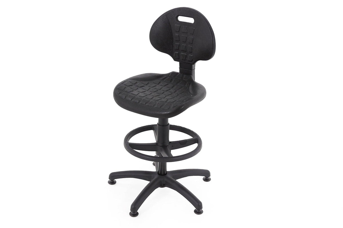 Dirbtuvių kėdė LAB RB Black