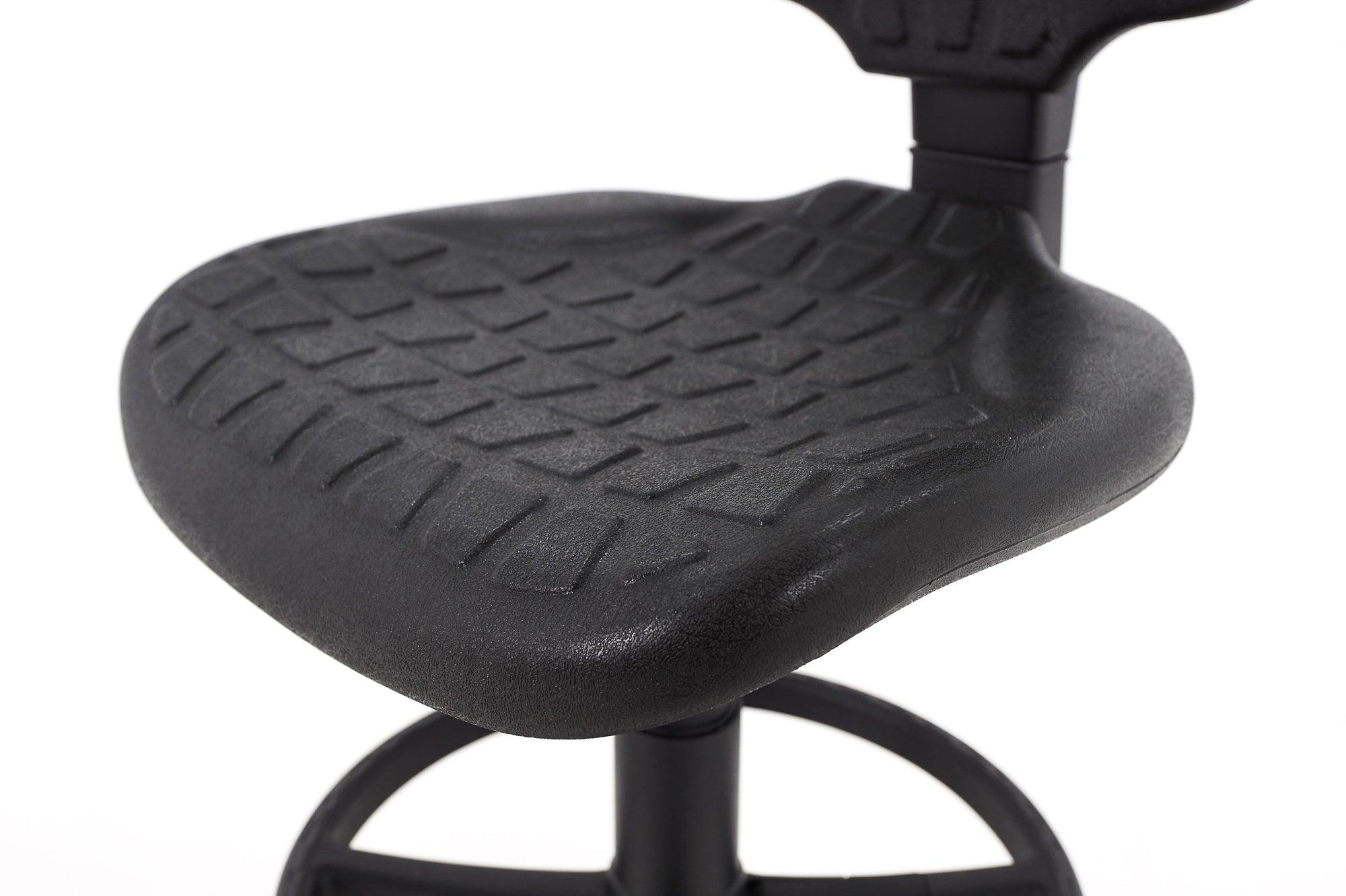 Dirbtuvių kėdė LAB RB Black