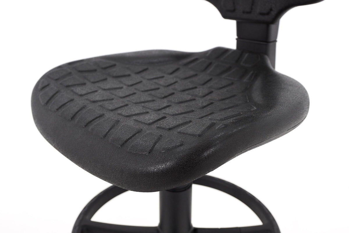 Dirbtuvių kėdė LAB RB Black
