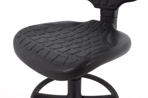 Dirbtuvių kėdė LAB RB Black