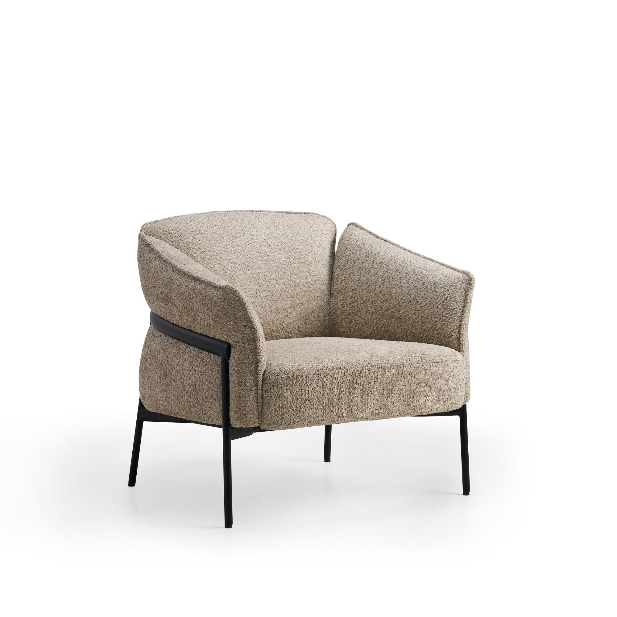 Sofa Arden Single, smėlio spalvos