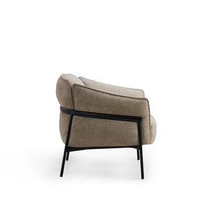 Sofa Arden Single, smėlio spalvos