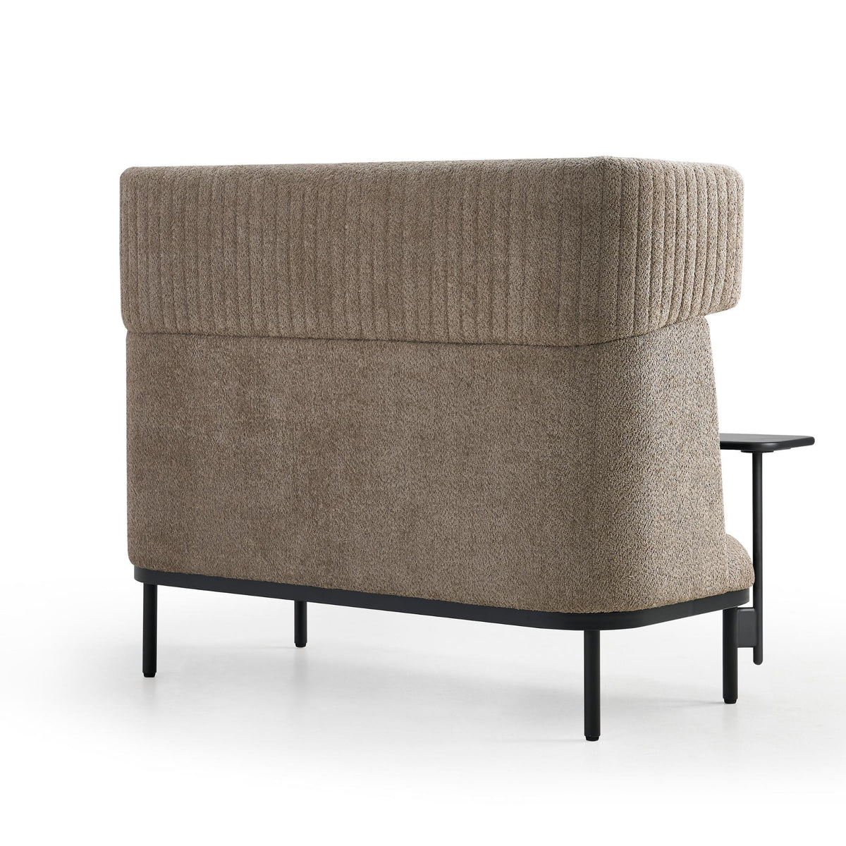 Sofa Caldera Duo su staliuku, smėlio spalvos