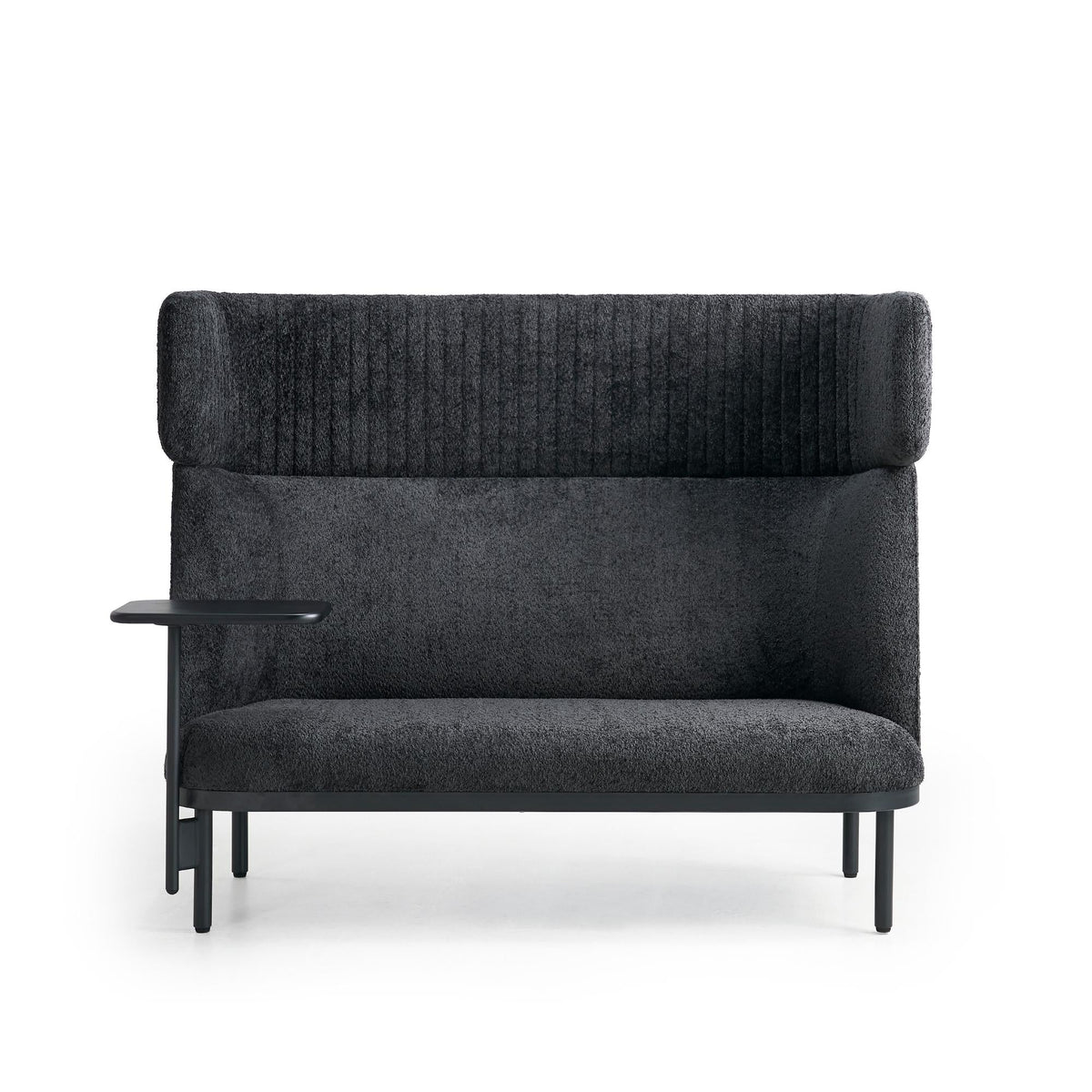 Sofa Caldera Duo su staliuku, juoda