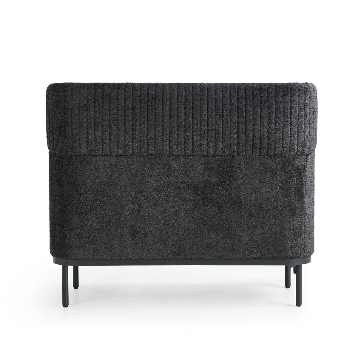 Sofa Caldera Duo su staliuku, juoda
