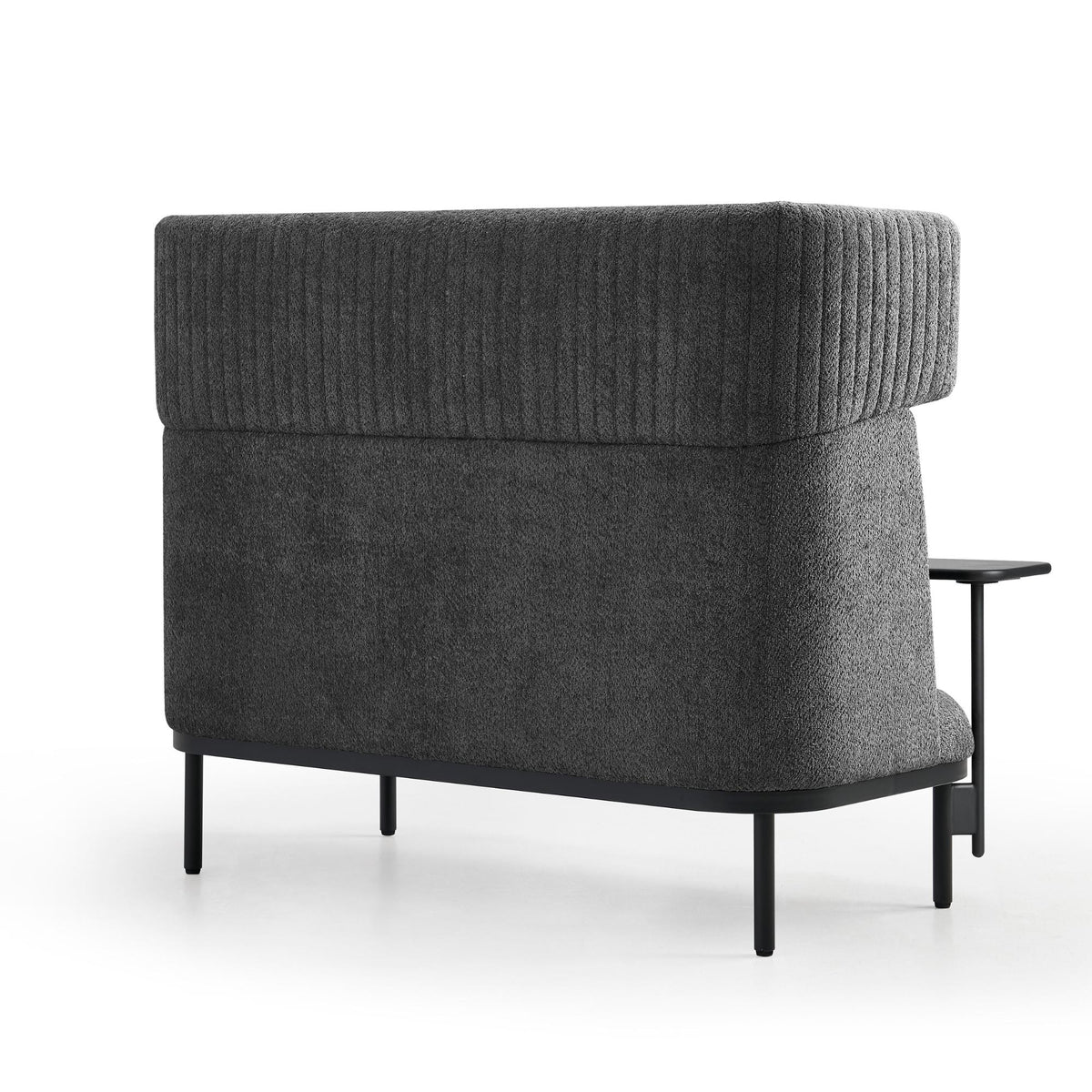 Sofa Caldera Duo su staliuku, pilka