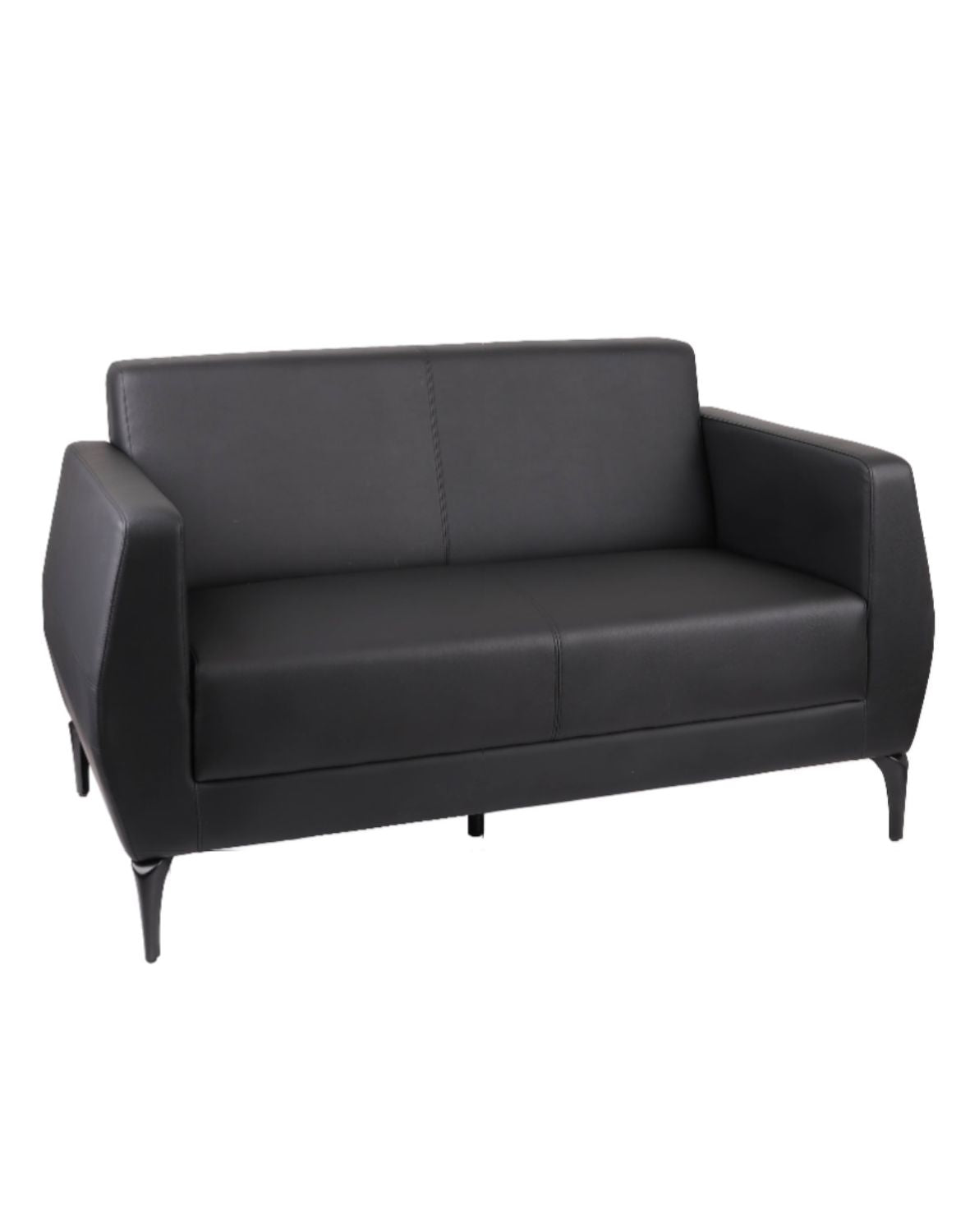 Dviejų vietų sofa Basco – juoda