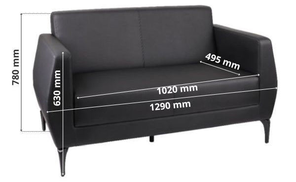 Dviejų vietų sofa Basco