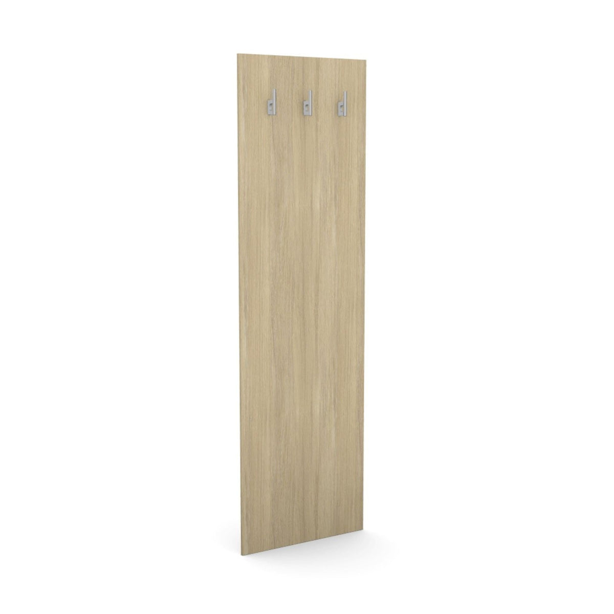 Drabužių kabykla su 3 kabliukais, 150 cm x 45 cm – gintarinis ąžuolas