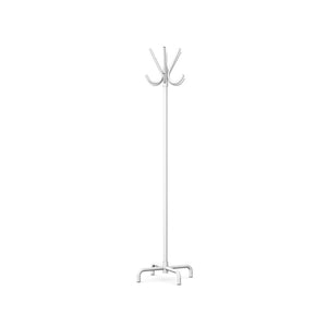 Drabužių kabykla WS-2, aukštis 187 cm – Balta