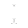 Drabužių kabykla WS-3, su skėčių laikikliu, aukštis 187 cm – balta
