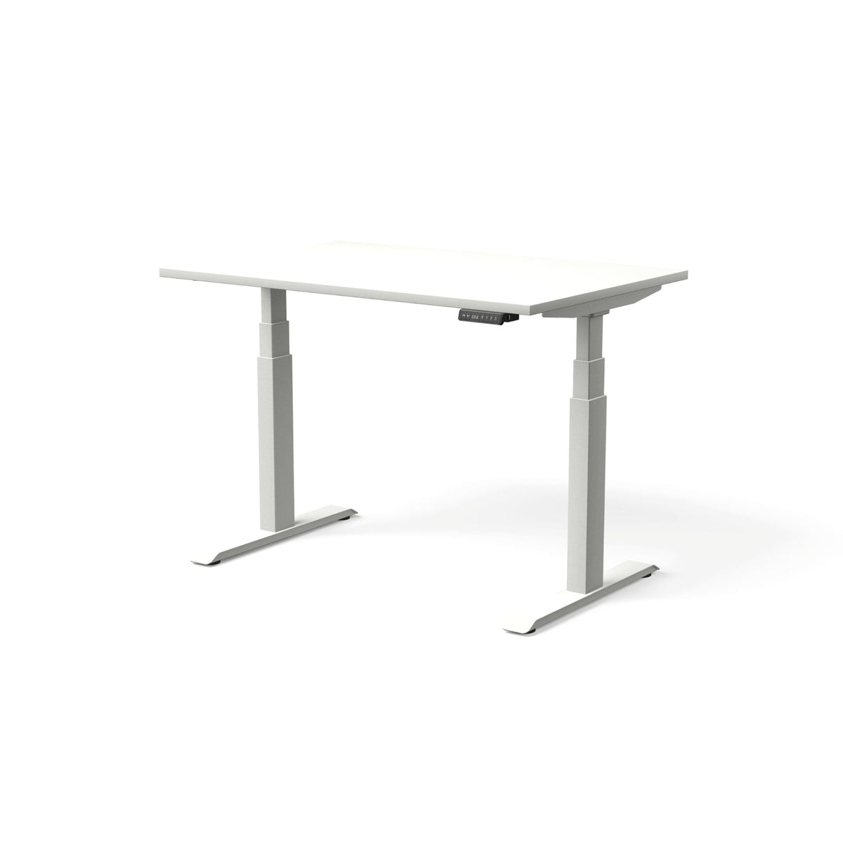 Elektra reguliuojamo aukščio stalas MOVE PRO II – Balta / Balta / 120 x 80