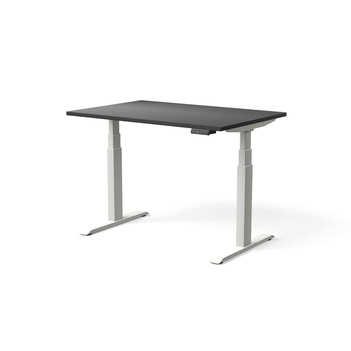 Elektra reguliuojamo aukščio stalas MOVE PRO II – Juoda / Balta / 120 x 80