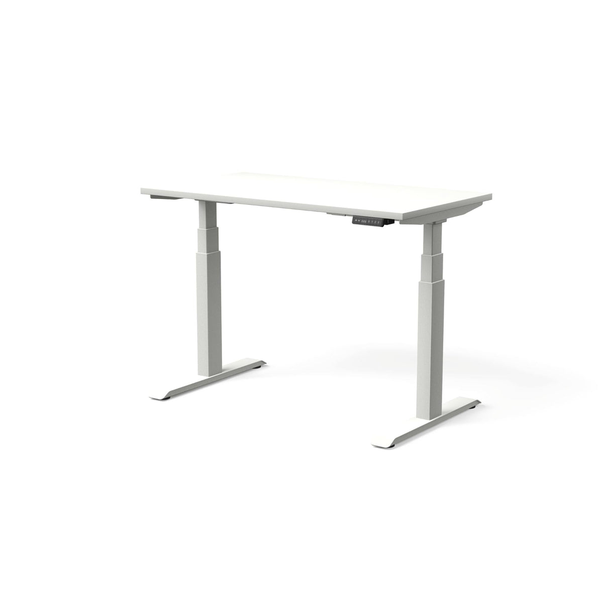 Elektra reguliuojamo aukščio stalas MOVE PRO II – Balta / Balta / 120 x 65