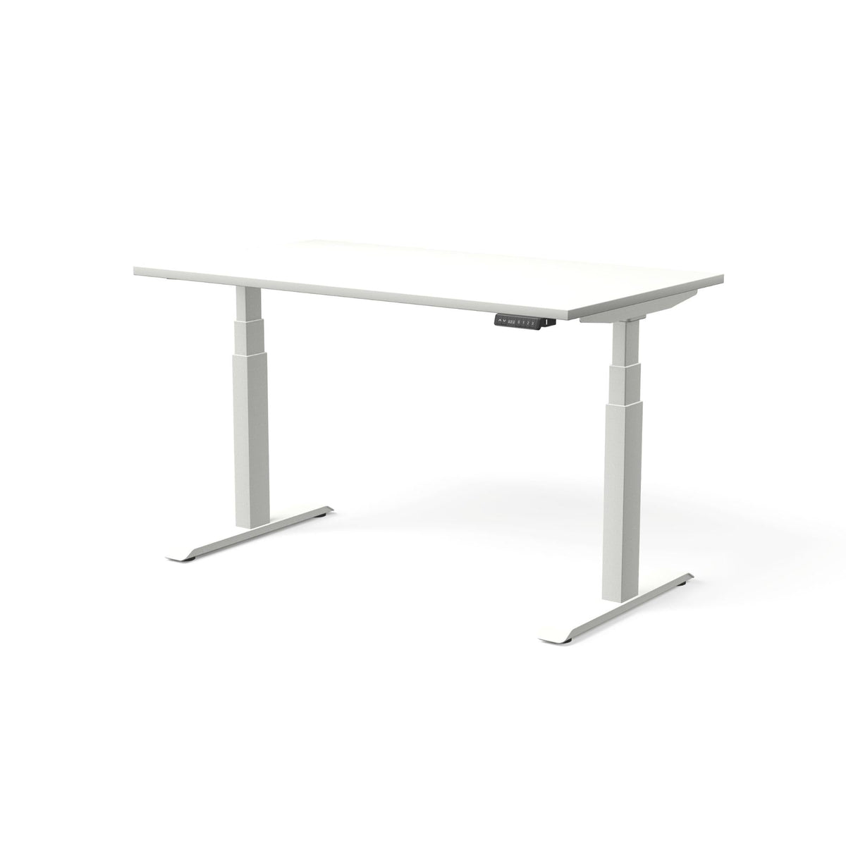 Elektra reguliuojamo aukščio stalas MOVE PRO II – Balta / Balta / 140 x 80