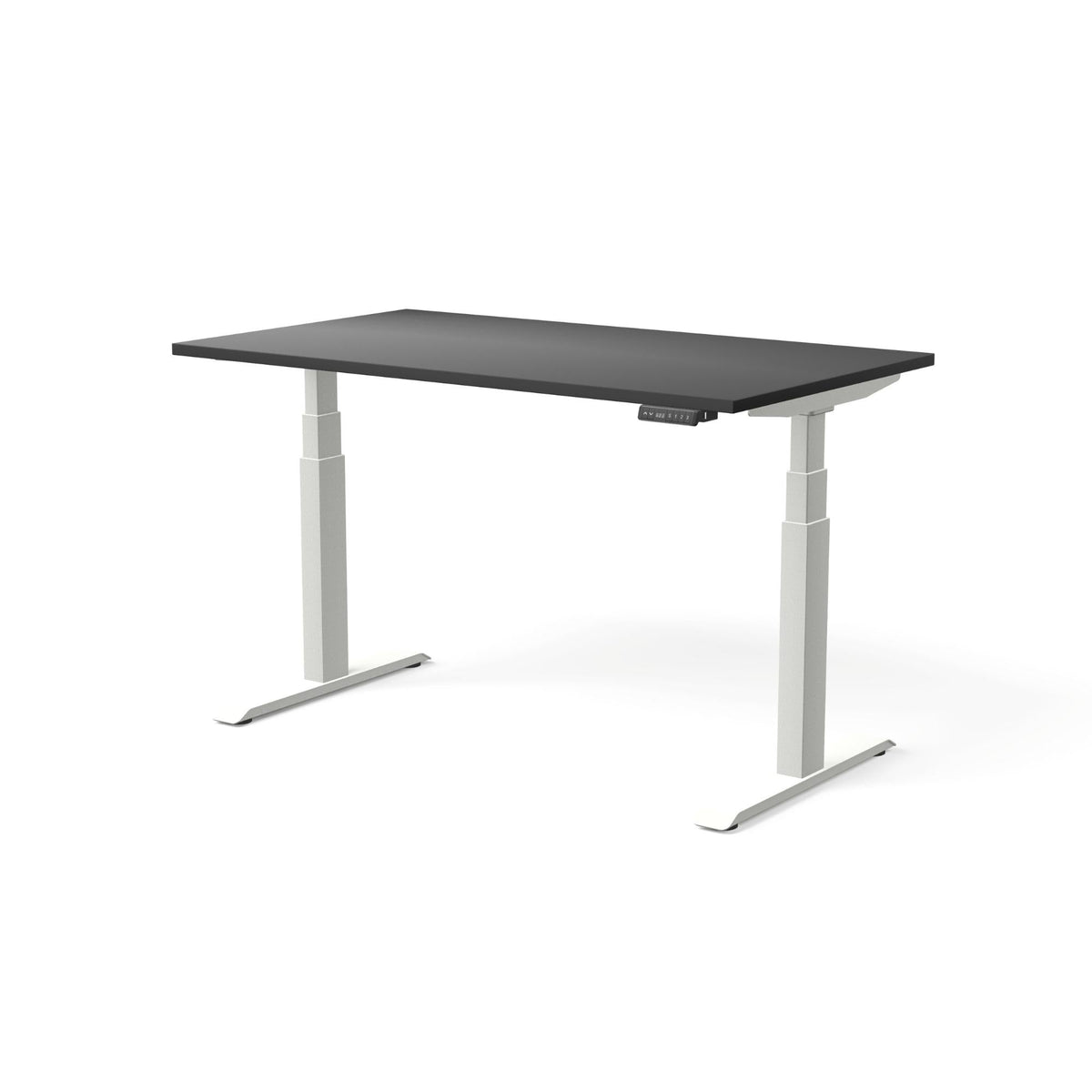 Elektra reguliuojamo aukščio stalas MOVE PRO II – Juoda / Balta / 140 x 80
