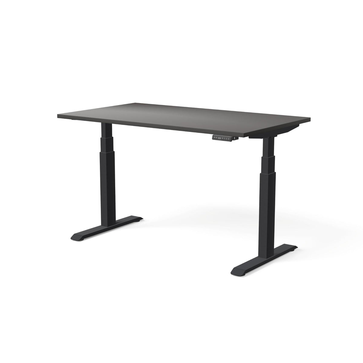 Elektra reguliuojamo aukščio stalas MOVE PRO II – Antracito / Juoda / 140 x 80