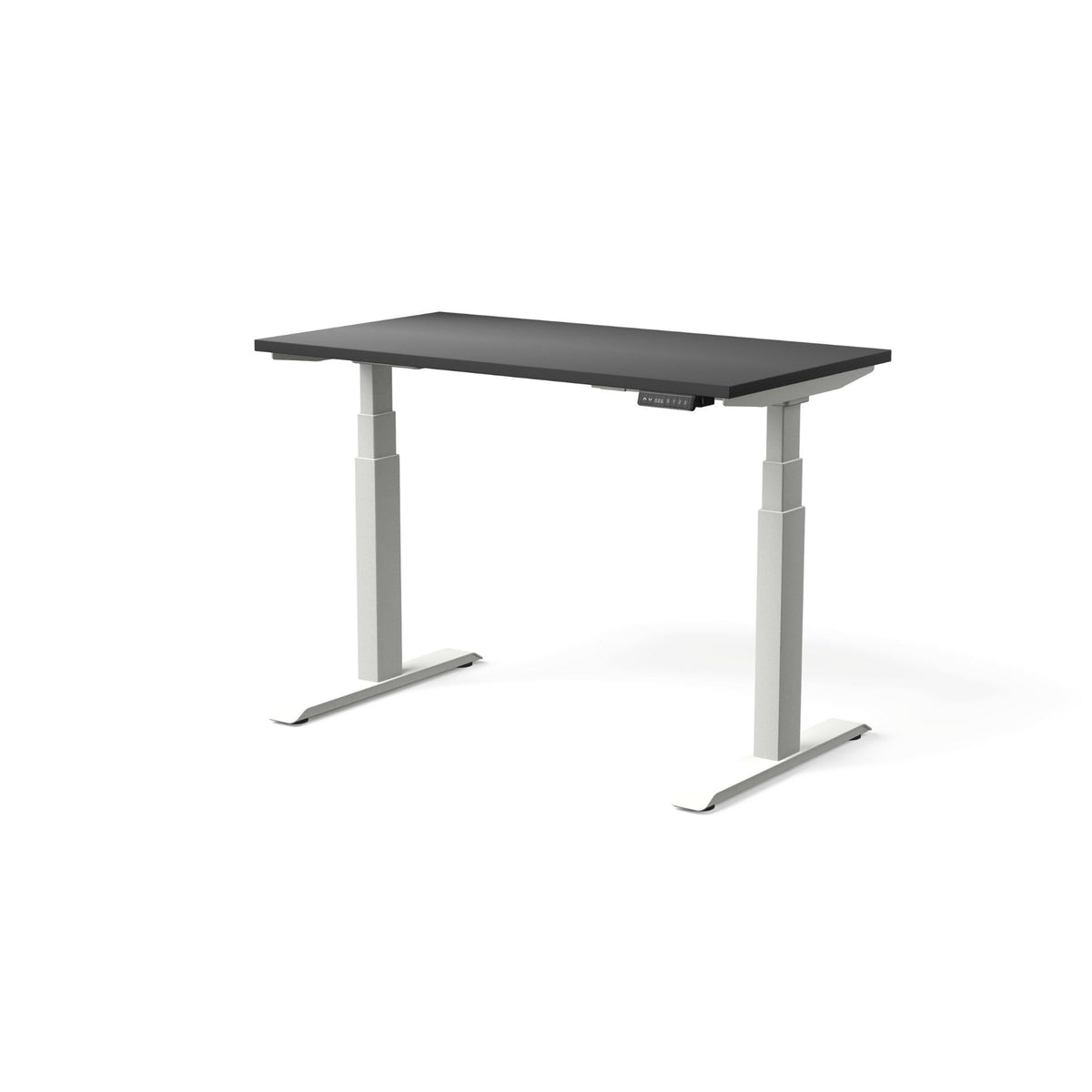 Elektra reguliuojamo aukščio stalas MOVE PRO II – Juoda / Balta / 120 x 65