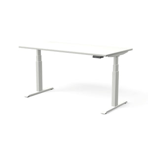Elektra reguliuojamo aukščio stalas MOVE PRO II – Balta / Balta / 160 x 80