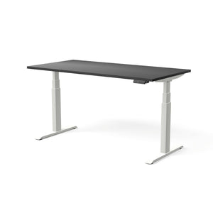Elektra reguliuojamo aukščio stalas MOVE PRO II – Juoda / Balta / 160 x 80