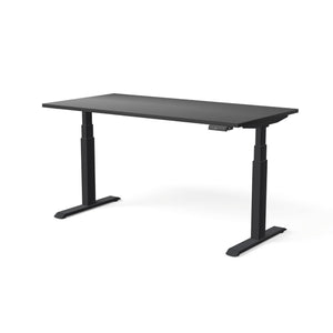 Elektra reguliuojamo aukščio stalas MOVE PRO II – Juoda / Juoda / 160 x 80