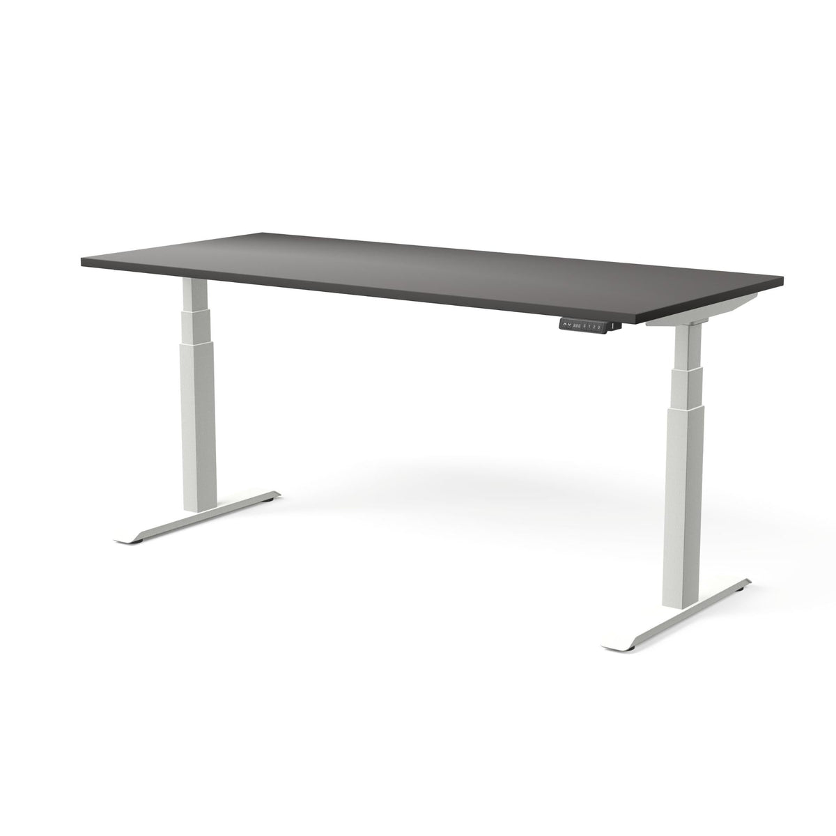 Elektra reguliuojamo aukščio stalas MOVE PRO II – Antracito / Balta / 180 x 80