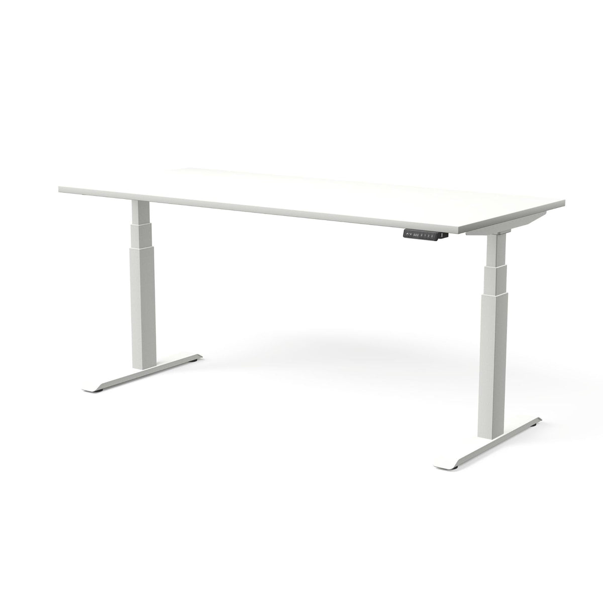 Elektra reguliuojamo aukščio stalas MOVE PRO II – Balta / Balta / 180 x 80