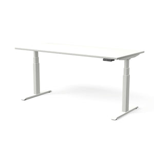 Elektra reguliuojamo aukščio stalas MOVE PRO II – Balta / Balta / 180 x 80