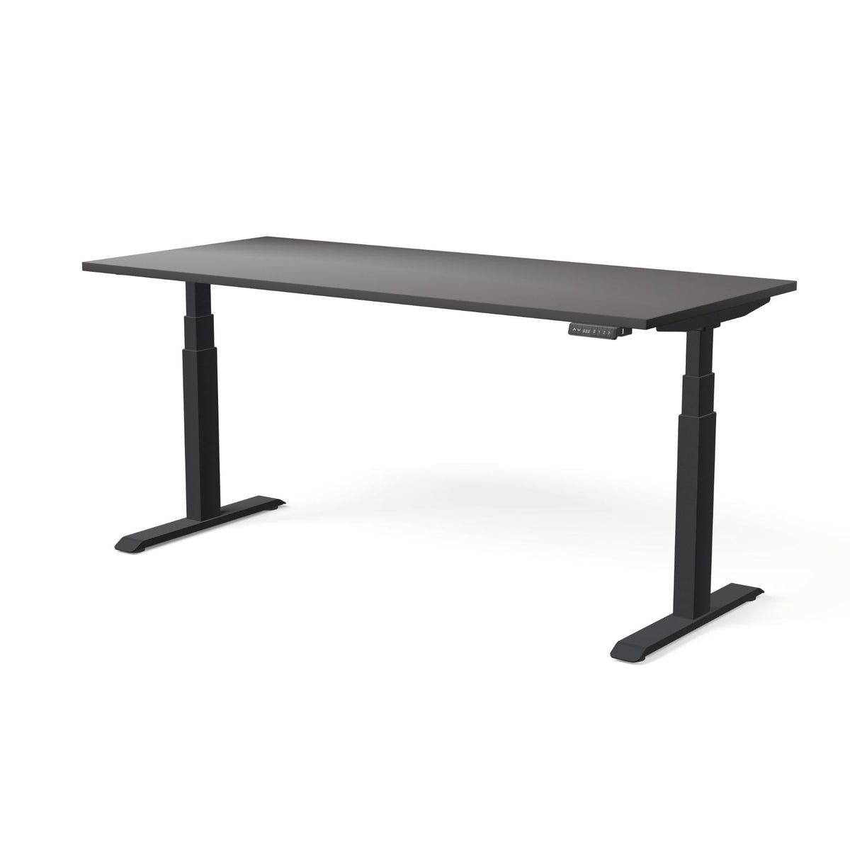 Elektra reguliuojamo aukščio stalas MOVE PRO II – Antracito / Juoda / 180 x 80