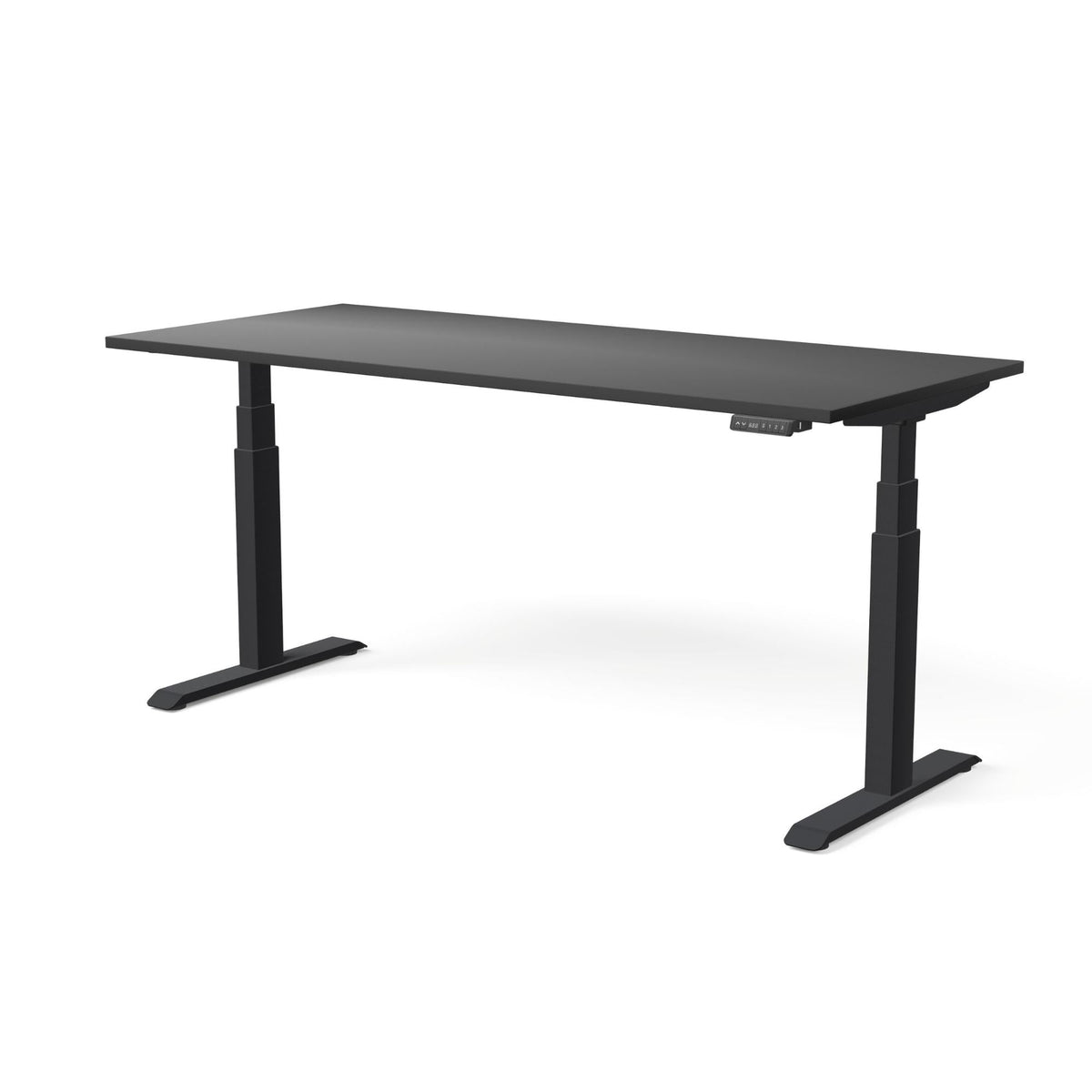Elektra reguliuojamo aukščio stalas MOVE PRO II – Juoda / Juoda / 180 x 80