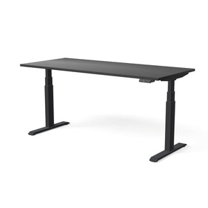 Elektra reguliuojamo aukščio stalas MOVE PRO II – Juoda / Juoda / 180 x 80