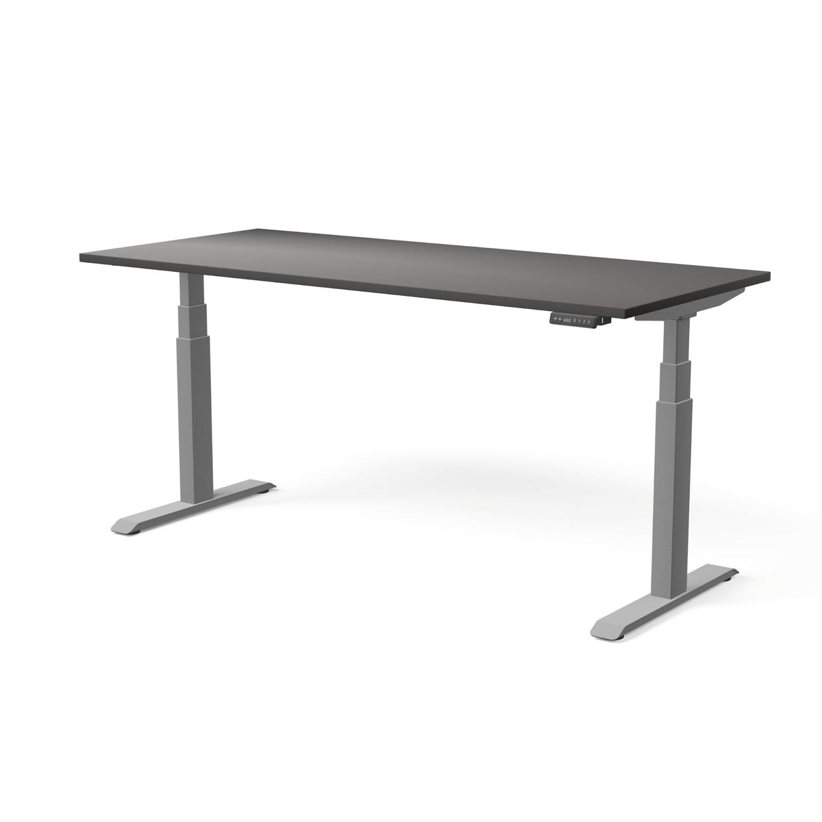 Elektra reguliuojamo aukščio stalas MOVE PRO II – Antracito / Sidabrinė / 180 x 80