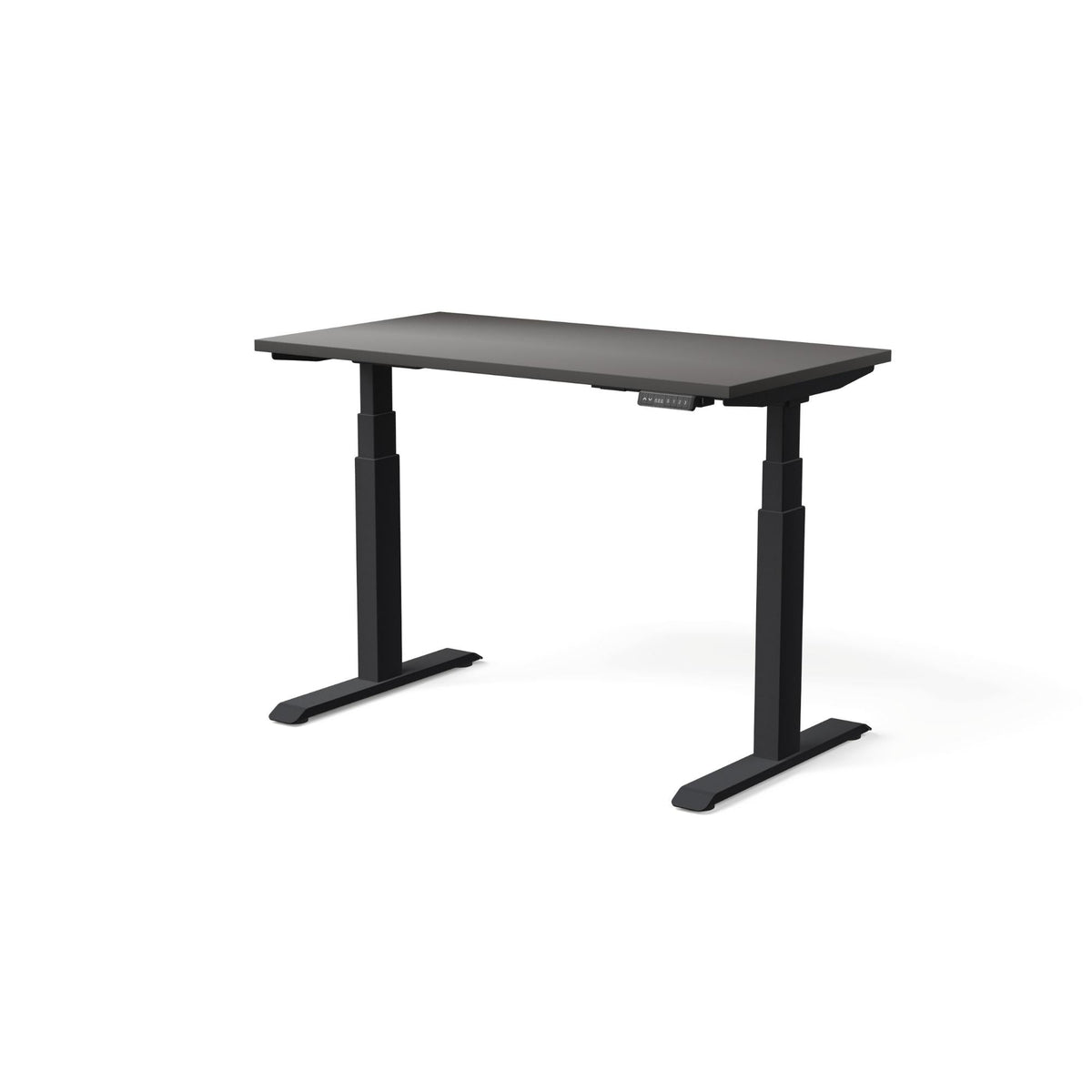 Elektra reguliuojamo aukščio stalas MOVE PRO II – Antracito / Juoda / 120 x 65