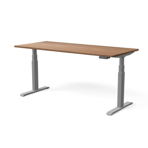 Elektra reguliuojamo aukščio stalas MOVE PRO II – Riešutmedis / Sidabrinė / 180 x 80