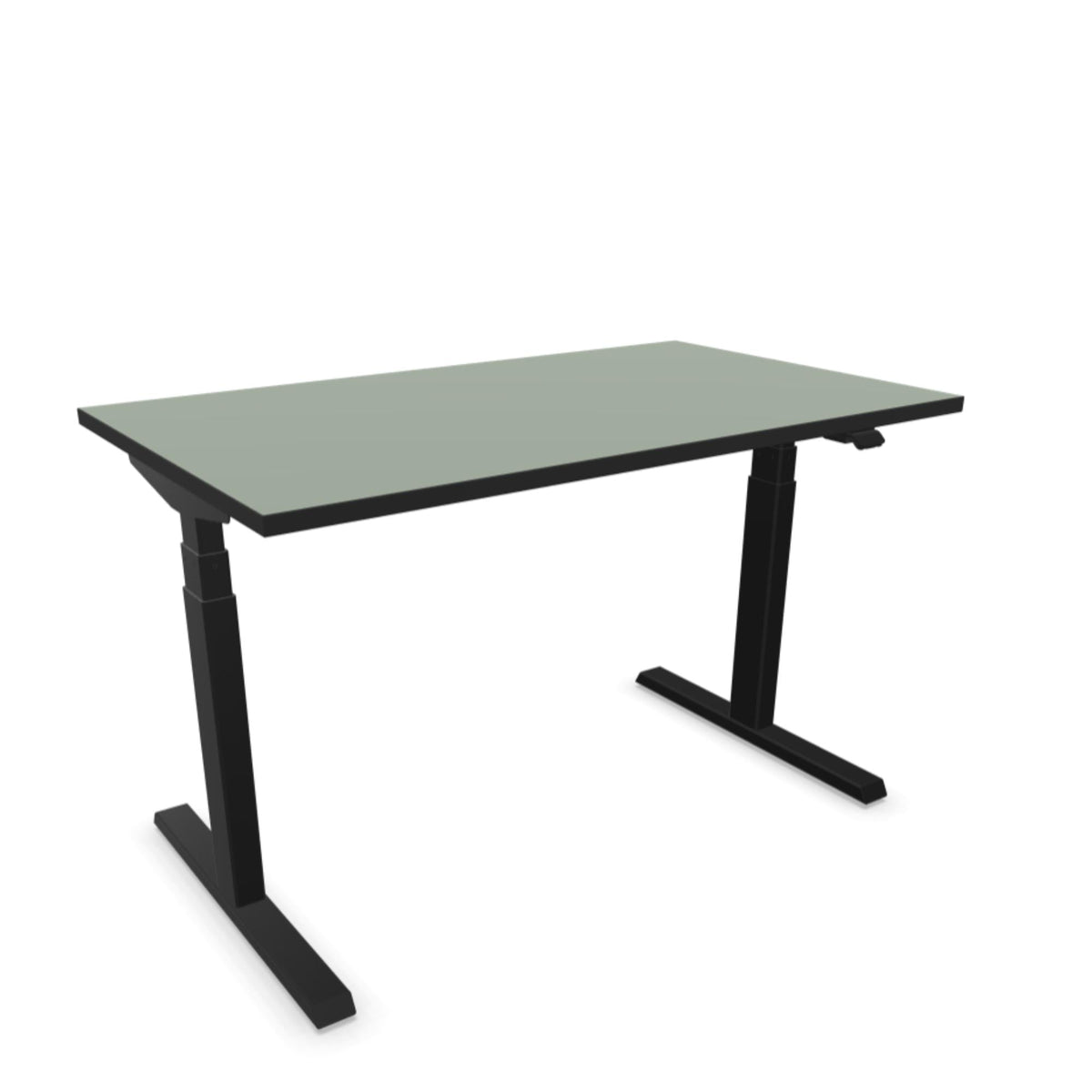 Elektra reguliuojamo aukščio stalas NUWO DESIGN 1 – 120 x 70 / Alyvuogių žalia